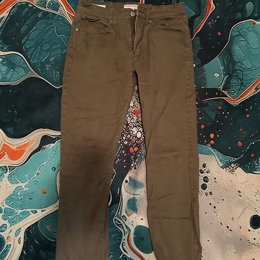 Olive Green Men’s Jeans